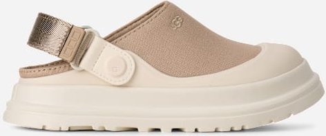 UGG® GoldenGlow Canvas-Clog für Kinder in Brown, Größe 32.5
