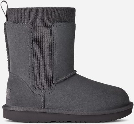 Thumbnail - UGG® Classic II Stretch Cuff Boot für Kinder in Grey, Größe 31, Veloursleder