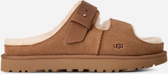 UGG® Greenport Slide mit Riemen für Damen in Brown, Größe 42