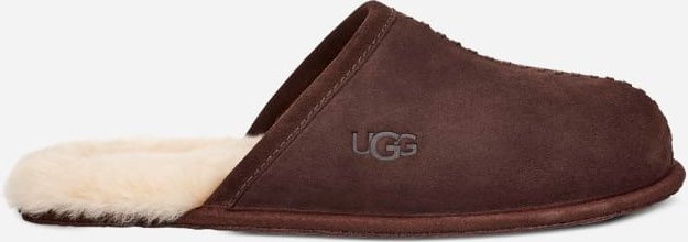 Thumbnail - UGG® Scuff Deco Hausschuh für Herren in Brown, Größe 41, Veloursleder