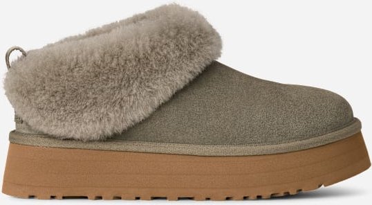 Thumbnail - UGG® Tazzelle für Damen in Green, Größe 37, Veloursleder