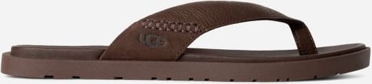 UGG® Seaside II Flip für Herren in Brown, Größe 48.5, Leder/Wildleder