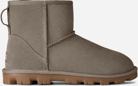 Thumbnail - UGG® Essential Mini Boot für Damen | UGG® EU in Cobble Grey, Größe 41, Veloursleder