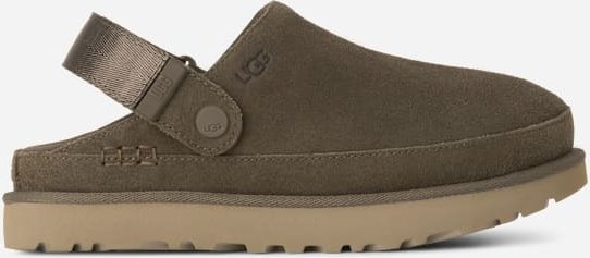 UGG® Goldenstar Clog für Damen | UGG® EU in Dense Smoke, Größe 39, Wildleder