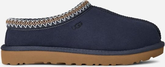 Thumbnail - UGG® Tasman II für Damen | Lammfell-Slipper auf in Dark Indigo, Größe 40, Veloursleder