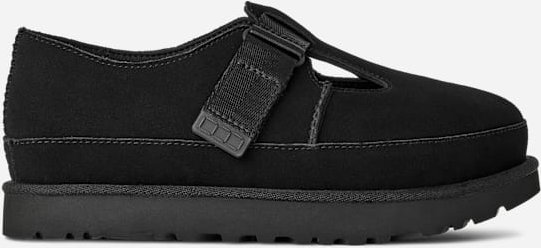 Thumbnail - UGG® Goldenstar Mary Jane für Damen in Black, Größe 37, Veloursleder