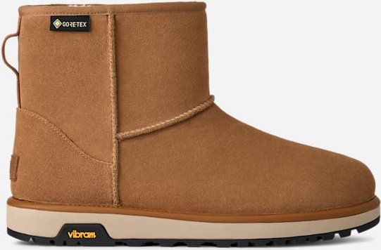 Thumbnail - UGG® Classic Mini GTX Boot für Herren in Brown, Größe 45, Veloursleder