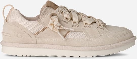 UGG® Minimel Sneaker für Damen in White, Größe 36, Wildleder/Textil