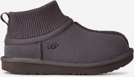 Thumbnail - UGG® Classic Ultra Mini Stretch Cuff Boot für Kinder in Grey, Größe 31, Veloursleder/Textil/Recycled Materials