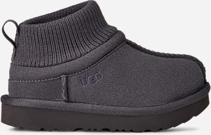 Thumbnail - UGG® Classic Ultra Mini Stretch Cuff Boot für Kinder in Grey, Größe 27.5, Veloursleder/Textil/Recycled Materials