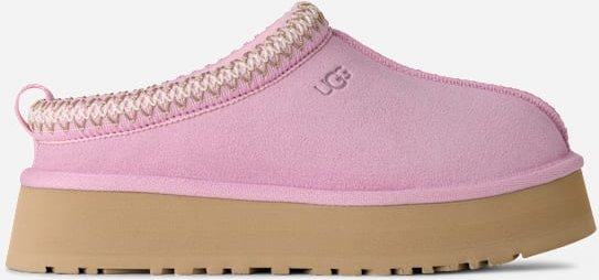 UGG® Tazz II für Damen | Lammfell-Slipper auf in Pink Diamond, Größe 37, Wildleder