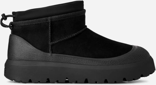 Thumbnail - UGG® Classic Ultra Mini Weather Hybrid Boot für Herren in Black, Größe 42, Veloursleder