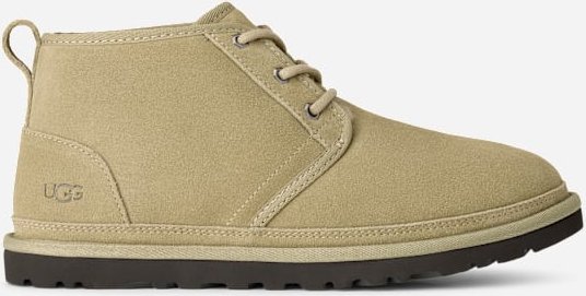 Thumbnail - UGG® Neumel für Herren | Lässige Schnürschuhe auf in Muted Brass/Magnolia Leaf, Größe 38, Veloursleder