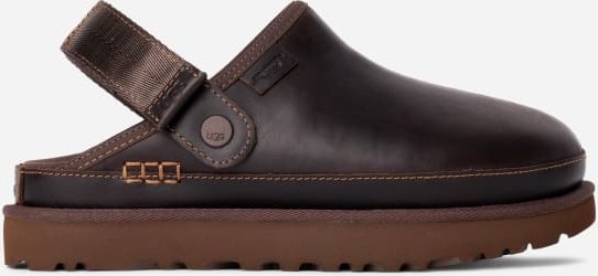 Thumbnail - UGG® Goldenstar Clog LTHR Regenerate für Damen in Ironwood, Größe 36, Leder