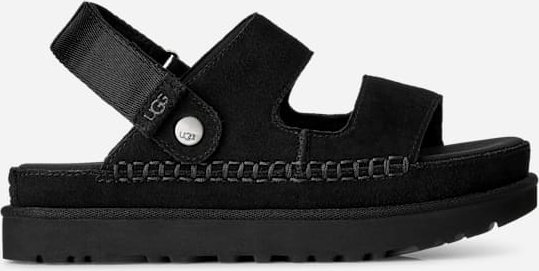 UGG® Goldenstar Glide für Damen in Black, Größe 39.5, Wildleder