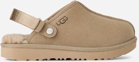 UGG® Lanah Clog für Kinder | UGG® EU in Brown, Größe 35, Veloursleder