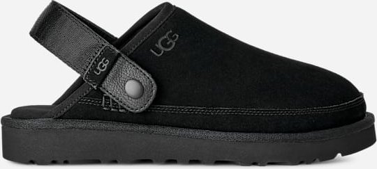 UGG® Goldencoast Clog II für Herren in Black, Größe 48.5, Wildleder