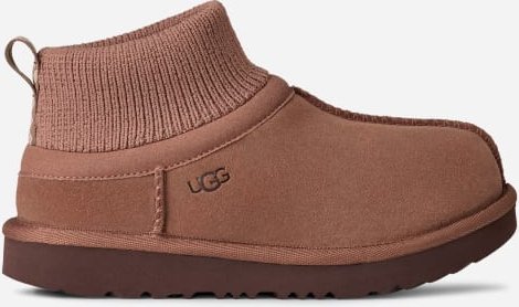 Thumbnail - UGG® Classic Ultra Mini Stretch Cuff Boot für Kinder in Rocky Oak, Größe 31, Veloursleder/Textil/Recycled Materials