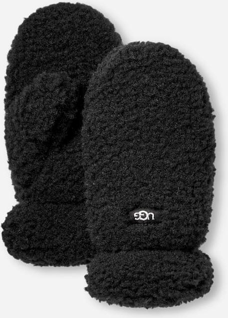 Fäustlinge aus UGG®fluff für Kinder in Black, Größe 2/4 YRS, Fleece