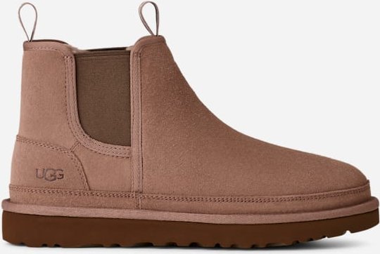 Thumbnail - UGG® Neumel Chelsea Boot für Herren | UGG® EU in Rocky Oak, Größe 41, Veloursleder