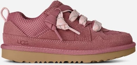 UGG® Lo Lowmel für Kinder in Horizon Pink, Größe 35, Wildleder/Textil