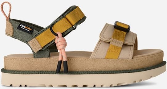 UGG® Goldenstar Wildwood Sandale für Damen in Sand Castle, Größe 40, Wildleder
