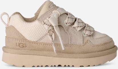 Thumbnail - UGG® Lo Lowmel Trainer für Kinder in White, Größe 23.5, Veloursleder/Textil