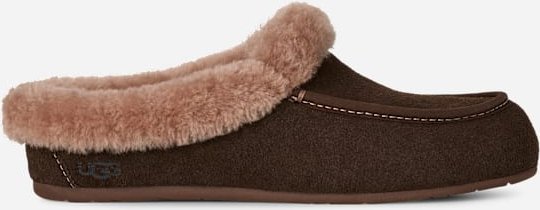 Thumbnail - UGG® Ansley Mule Slipper für Damen in Dusted Cocoa, Größe 36, Veloursleder