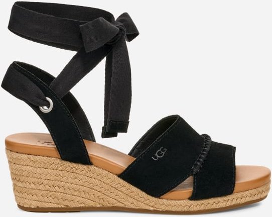 Thumbnail - UGG® Taia Sandale mit Knöchelbändern für Damen | UGG® EU in Black, Größe 36