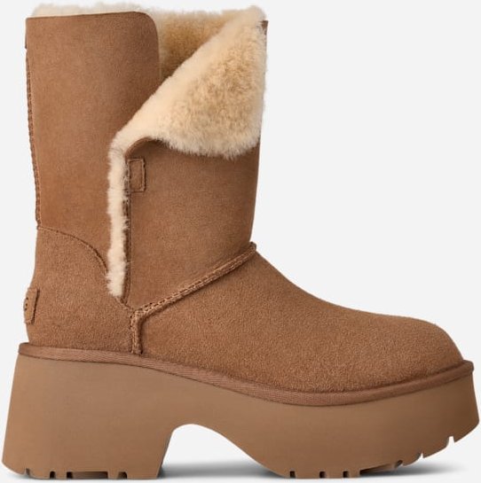 Thumbnail - UGG® Classic Esmee Boot für Damen in Brown, Größe 37, Schaffell