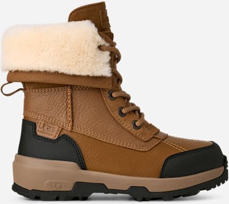 Thumbnail - UGG® Adirondack Boot XXV für Kinder in Brown, Größe 30, Leder