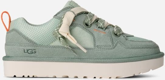 UGG® Lo Lowmel Sneaker für Damen in Artichoke, Größe 41, Wildleder/Textil/Recycelte Materialien