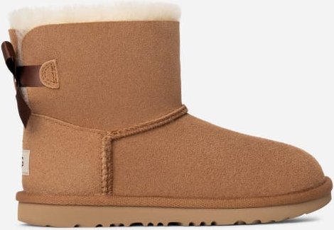 Thumbnail - UGG® Mini Bailey Bow II Boot für Kinder | UGG® EU in Brown, Größe 36, Twinface