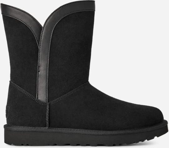 UGG® Classic Short Lunara Boot für Damen in Black, Größe 36, Wolle