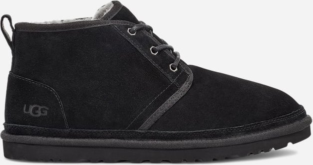 Thumbnail - UGG® Neumel für Herren | Lässige Schnürschuhe auf in Black, Größe 49.5, Veloursleder