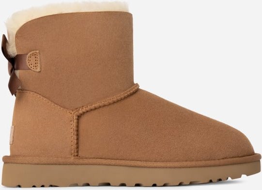 Thumbnail - UGG® Mini Bailey Bow II Boot für Damen | UGG® EU in Brown, Größe 38, Schaffell