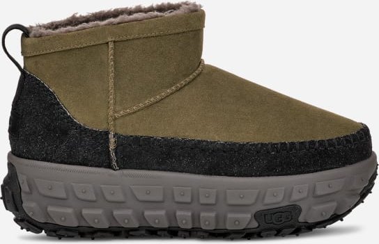 UGG® Venture Daze Ultra Mini Boot für Herren in Green, Größe 40.5, Veloursleder