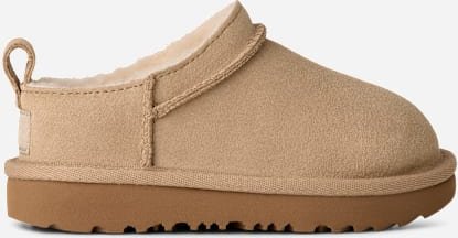 UGG® Classic Micro Boot für Kinder in Beige, Größe 25, Wildleder