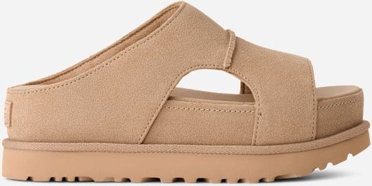 UGG® Goldenstar Hi Cutout Slide für Damen in Beige, Größe 40