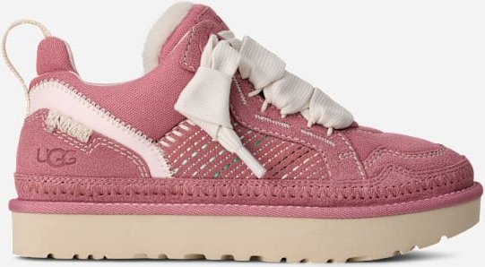 UGG® Lowmel Meadow Sneaker für Damen in Horizon Pink, Größe 40, Wildleder