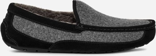 UGG® Ascot Wool II Slipper für Herren in Black, Größe 42