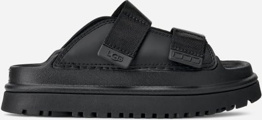 Thumbnail - UGG® GoldenGlow Slide für Kinder in Black, Größe 31, Synthetik