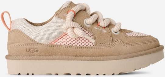 UGG® Lo Lowmel Mesh Sneaker für Damen in Sand Castle Multi, Größe 39, Wildleder
