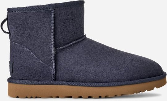 Thumbnail - UGG® Classic Mini II Boot für Damen | UGG® EU in Dark Indigo, Größe 42, Twinface