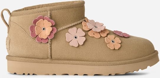 UGG® Classic Ultra Mini Fleur für Damen in Brown, Größe 36