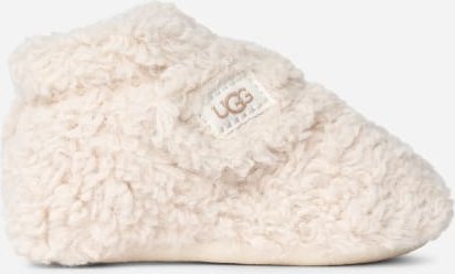 UGG® Bixbee Babyschuh für Kinder | UGG® EU in Natural Curly Faux Fur, Größe 20.5, Fleece/Recycelte Materialien