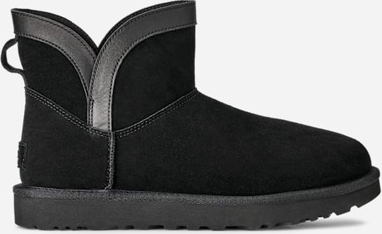 UGG® Classic Mini Lunara Boot für Damen in Black, Größe 39, Wolle