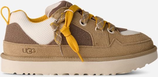 Thumbnail - UGG® Lo Lowmel für Herren in Brown, Größe 45, Veloursleder/Recycled Materials/Textil