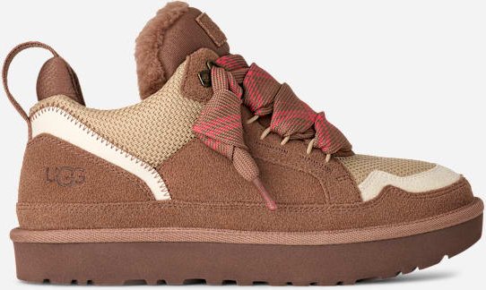 Thumbnail - UGG® Lowmel Sneaker für Damen | UGG® EU in Rocky Oak, Größe 36, Canvas/Veloursleder/Recycled Materials
