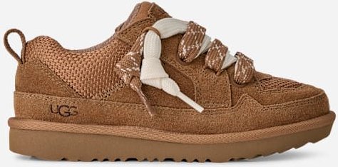Thumbnail - UGG® Lo Lowmel für Kinder in Brown, Größe 35, Wildleder/Textil